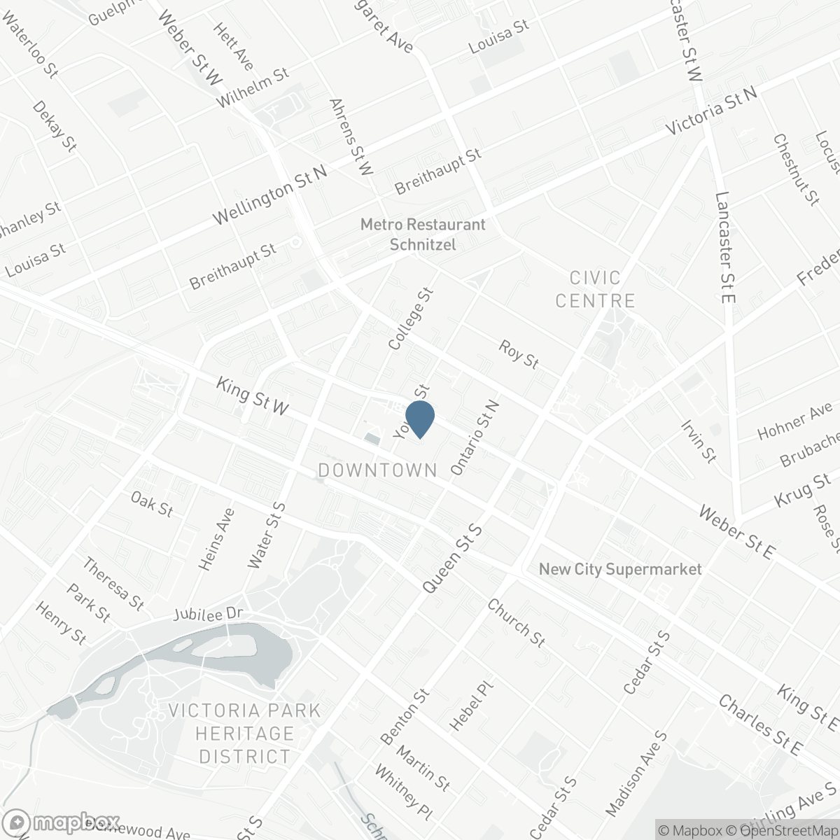 1212 - 85 DUKE STREET W, Kitchener, Ontario N2H 0B7